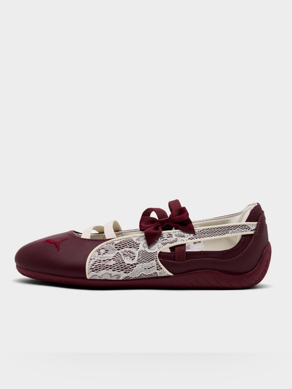 🥀 PUMA SPEEDCAT BALLET LACE BOW RUBY 🥀 - Picture 2 of 4